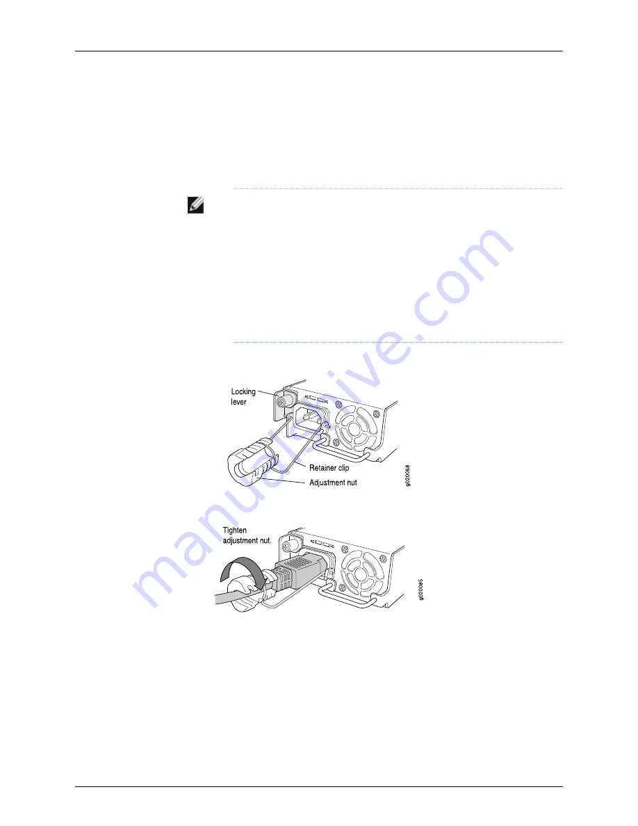 Dell PowerConnect J-EX4200 Hardware Manual Download Page 135