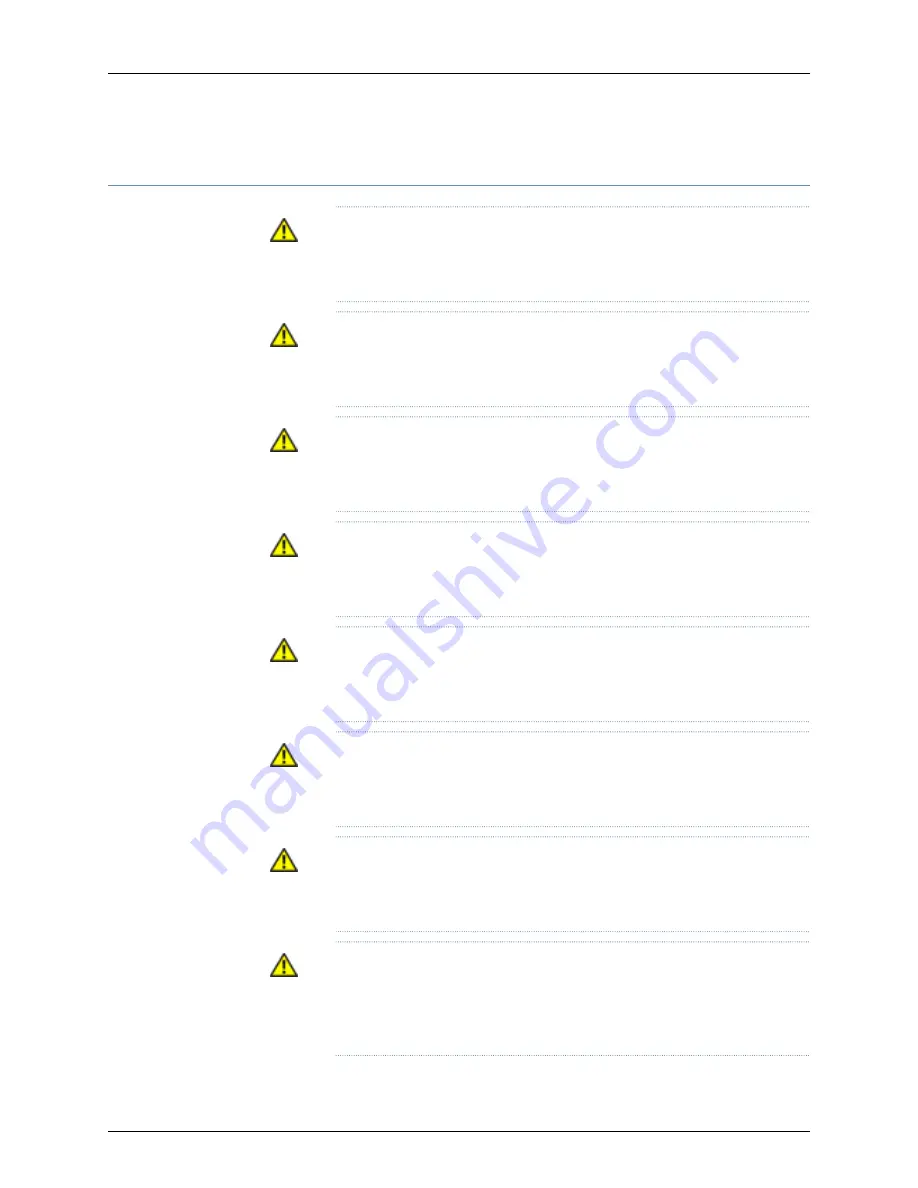 Dell PowerConnect J-EX4200 Hardware Manual Download Page 196