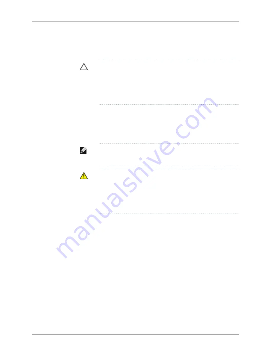 Dell PowerConnect J-EX4500 Hardware Manual Download Page 65