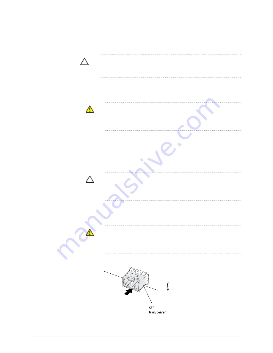 Dell PowerConnect J-EX4500 Hardware Manual Download Page 113