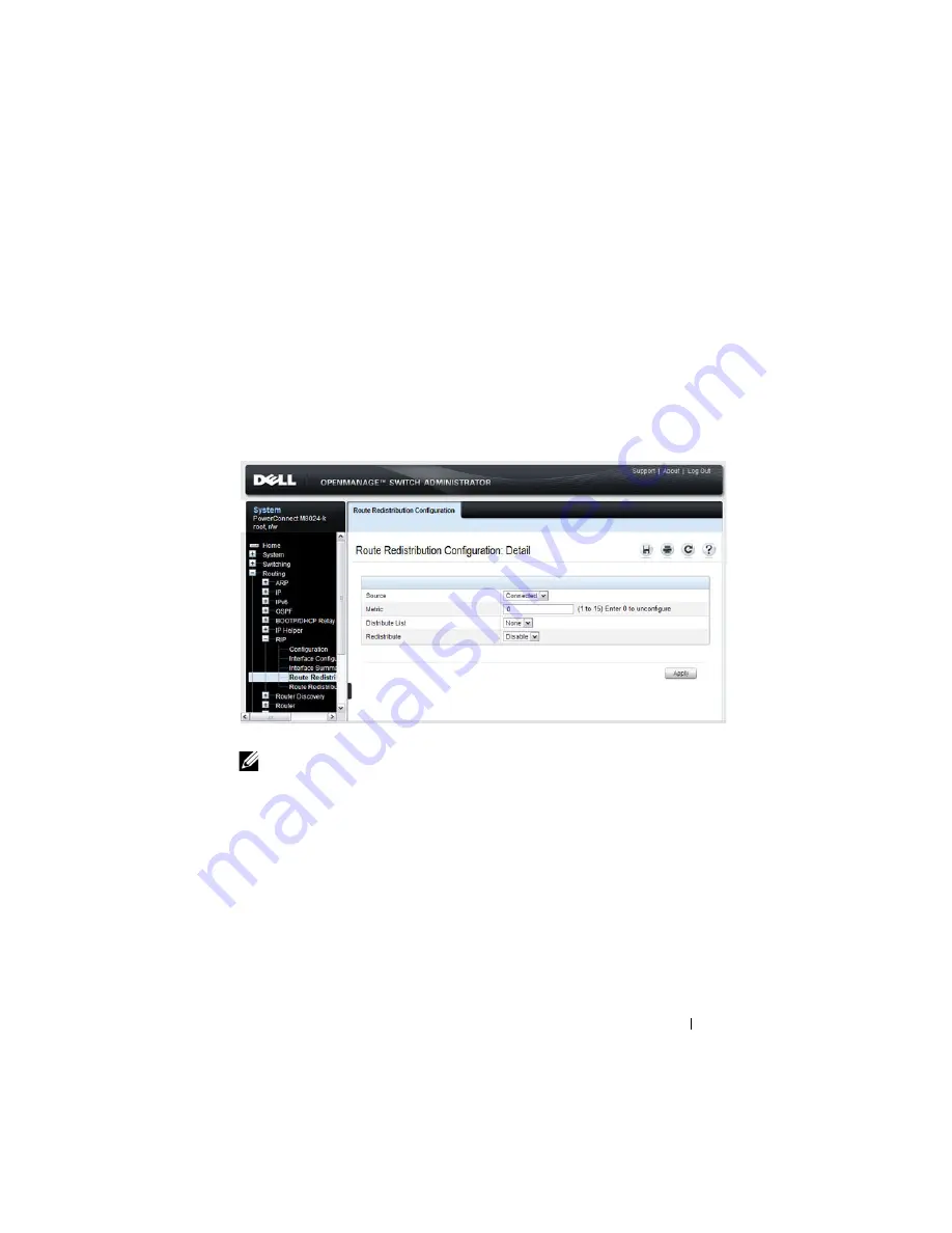 Dell PowerConnect M6220 User Configuration Manual Download Page 1049