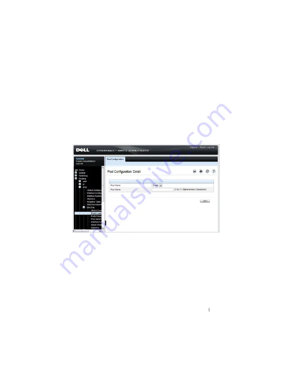 Dell PowerConnect M6220 User Configuration Manual Download Page 1109