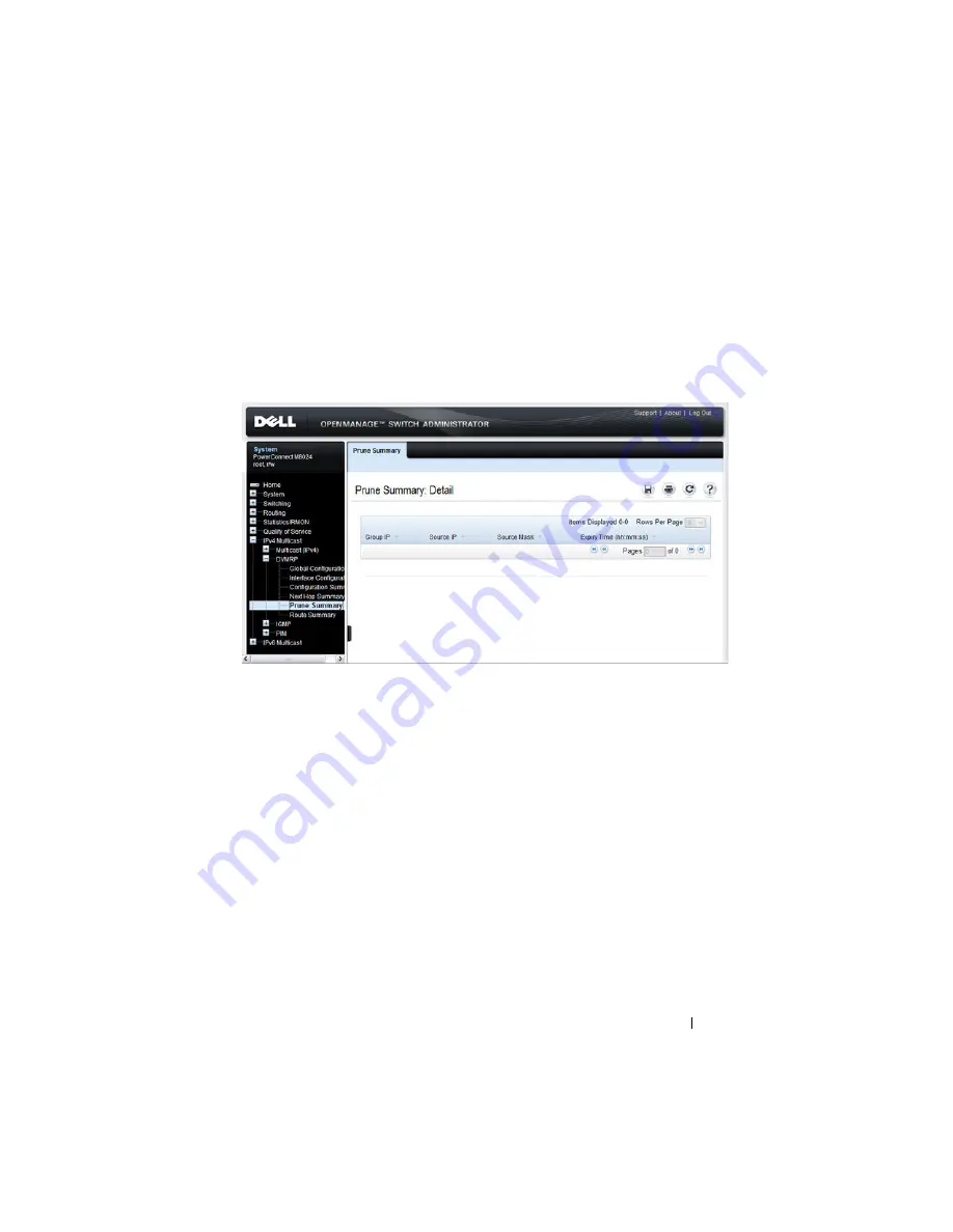 Dell PowerConnect M6220 User Configuration Manual Download Page 1241