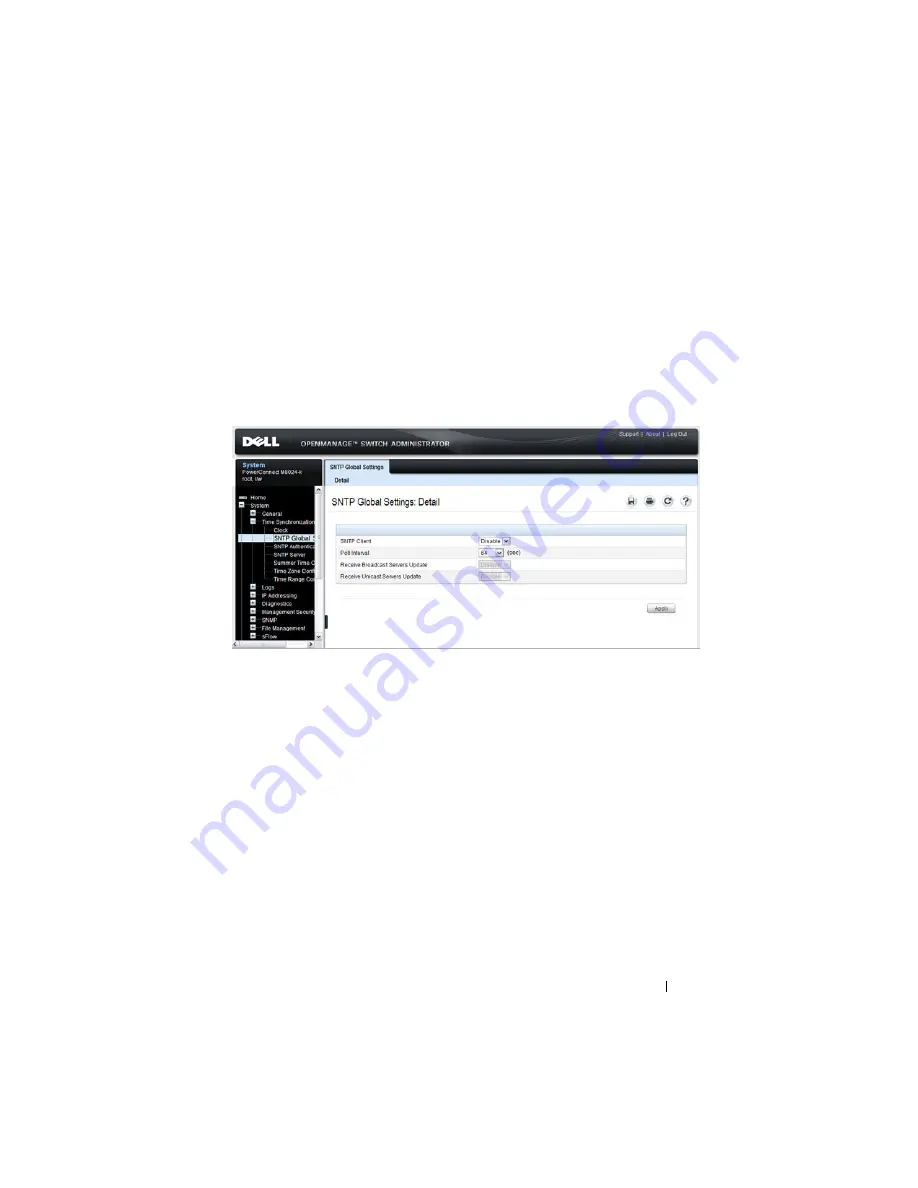 Dell PowerConnect M6220 User Configuration Manual Download Page 271