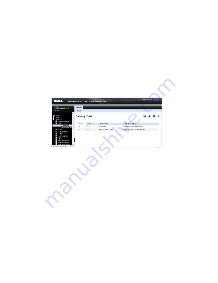 Dell PowerConnect M6220 User Configuration Manual Download Page 280