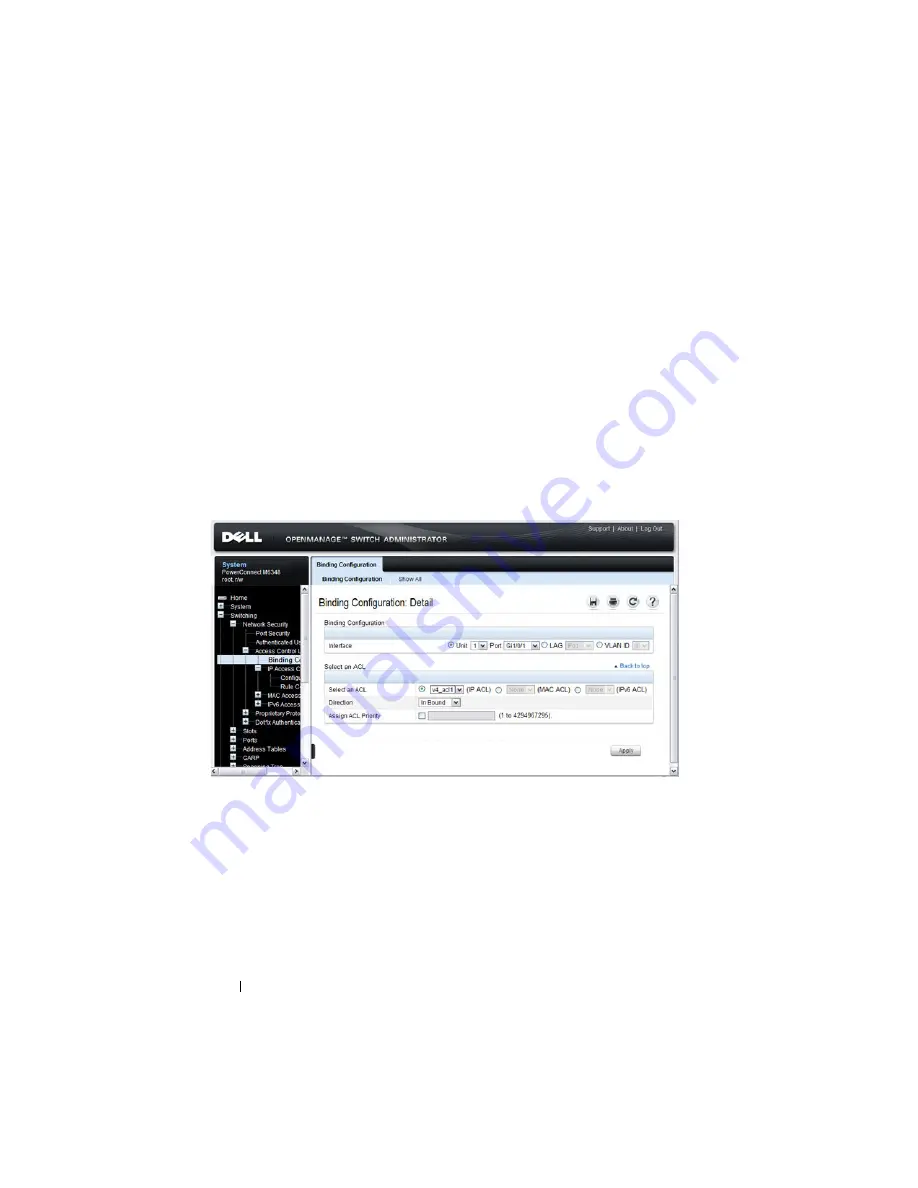 Dell PowerConnect M6220 User Configuration Manual Download Page 540