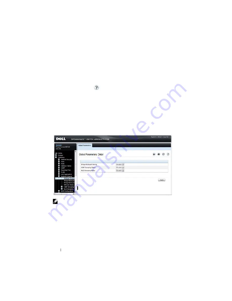 Dell PowerConnect M6220 User Configuration Manual Download Page 716