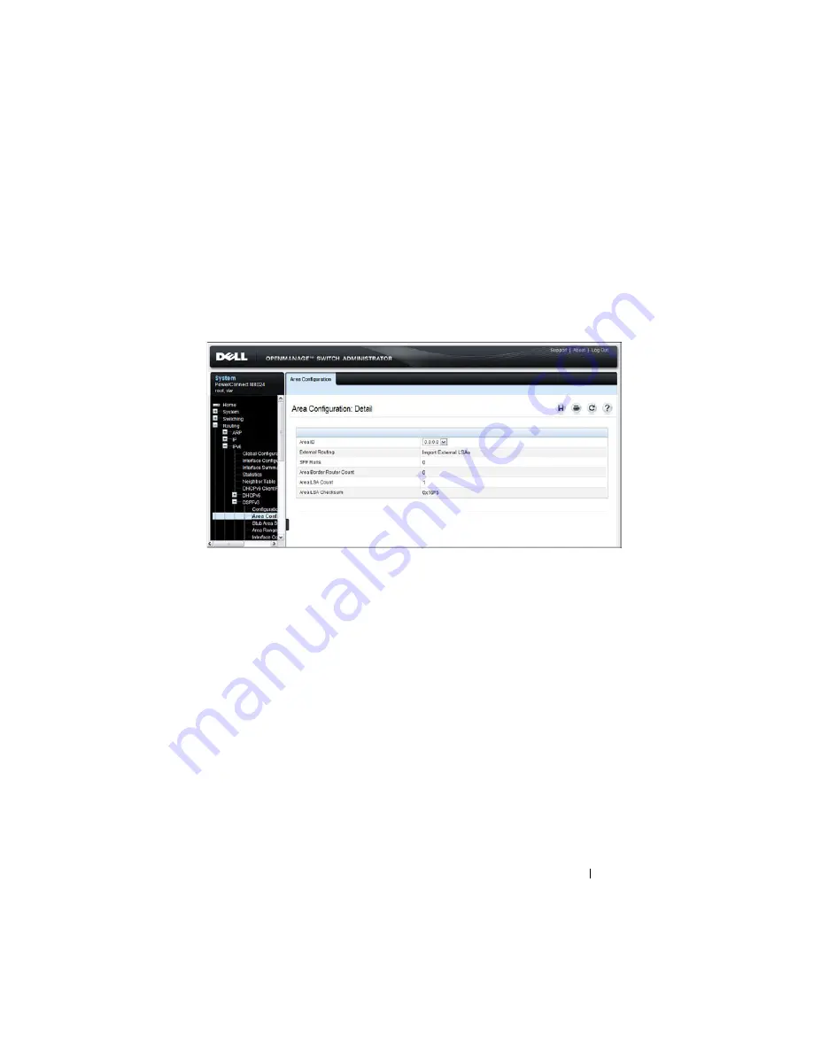 Dell PowerConnect M6220 User Configuration Manual Download Page 983