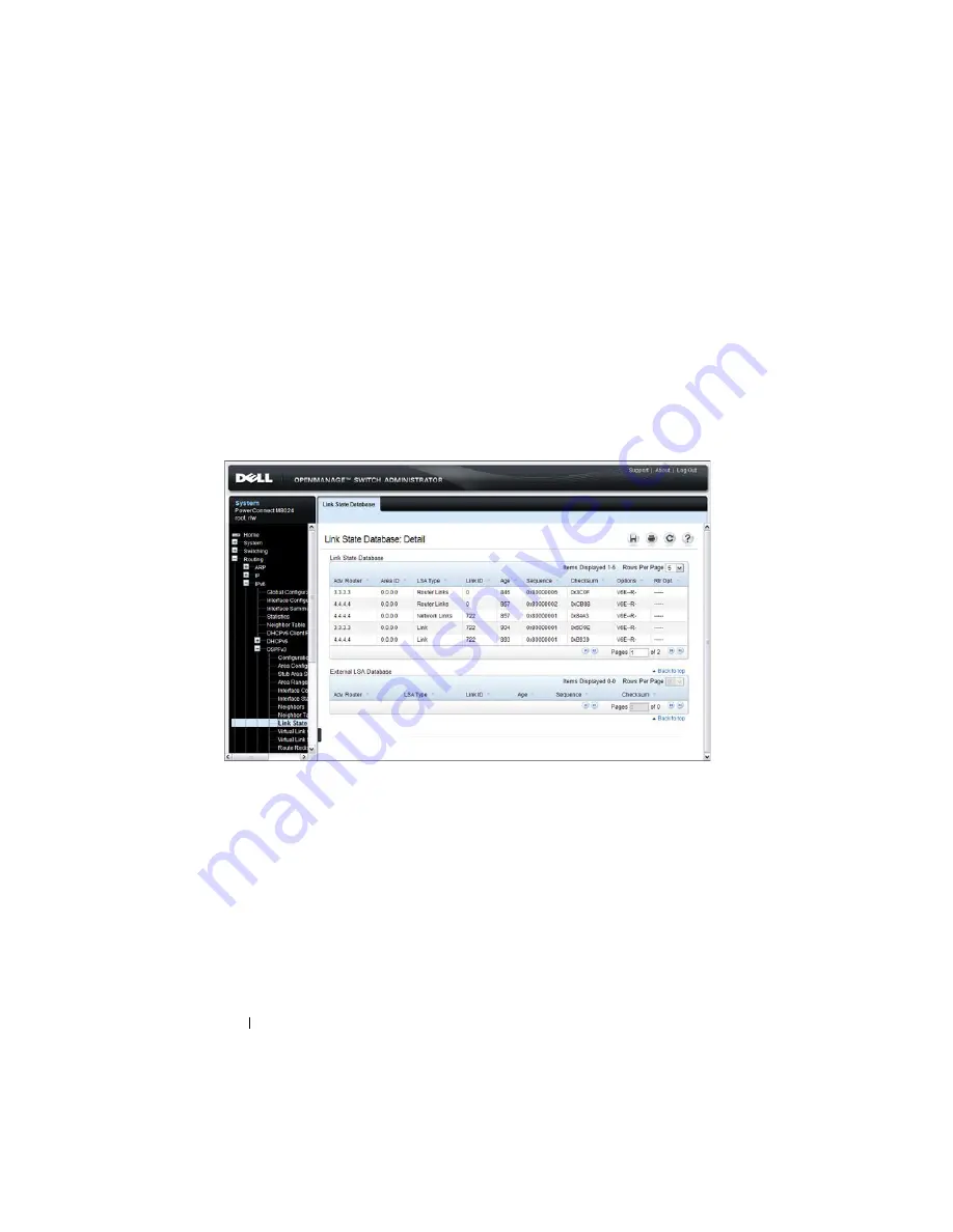 Dell PowerConnect M6220 User Configuration Manual Download Page 992