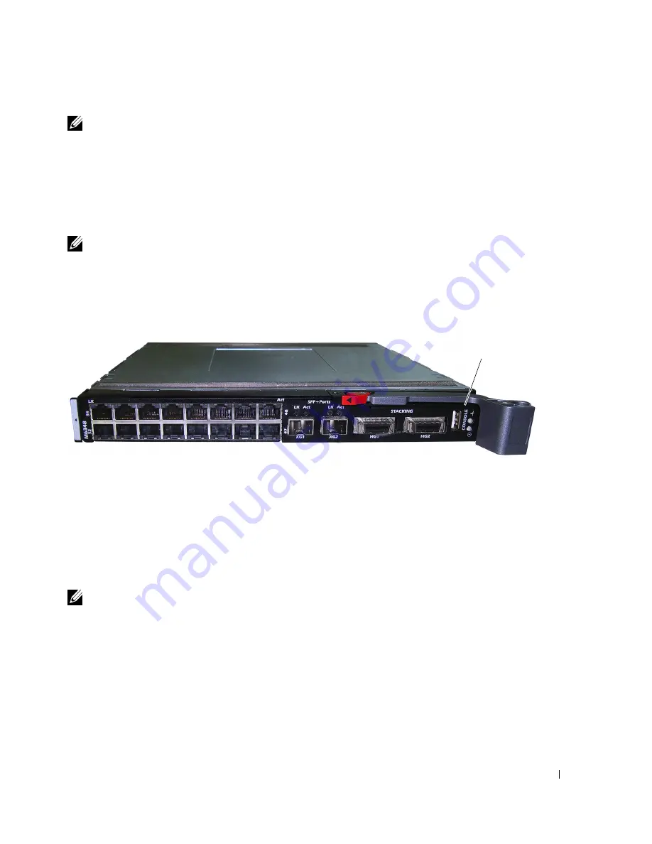 Dell PowerConnect M6348 Getting Started Manual Download Page 135