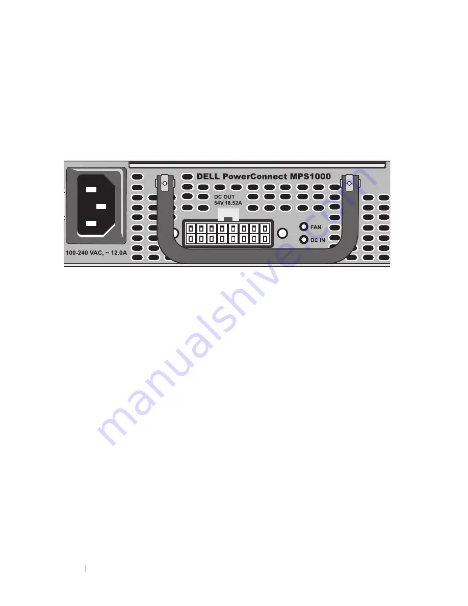 Dell PowerConnect MPS 1U Shelf Скачать руководство пользователя страница 4