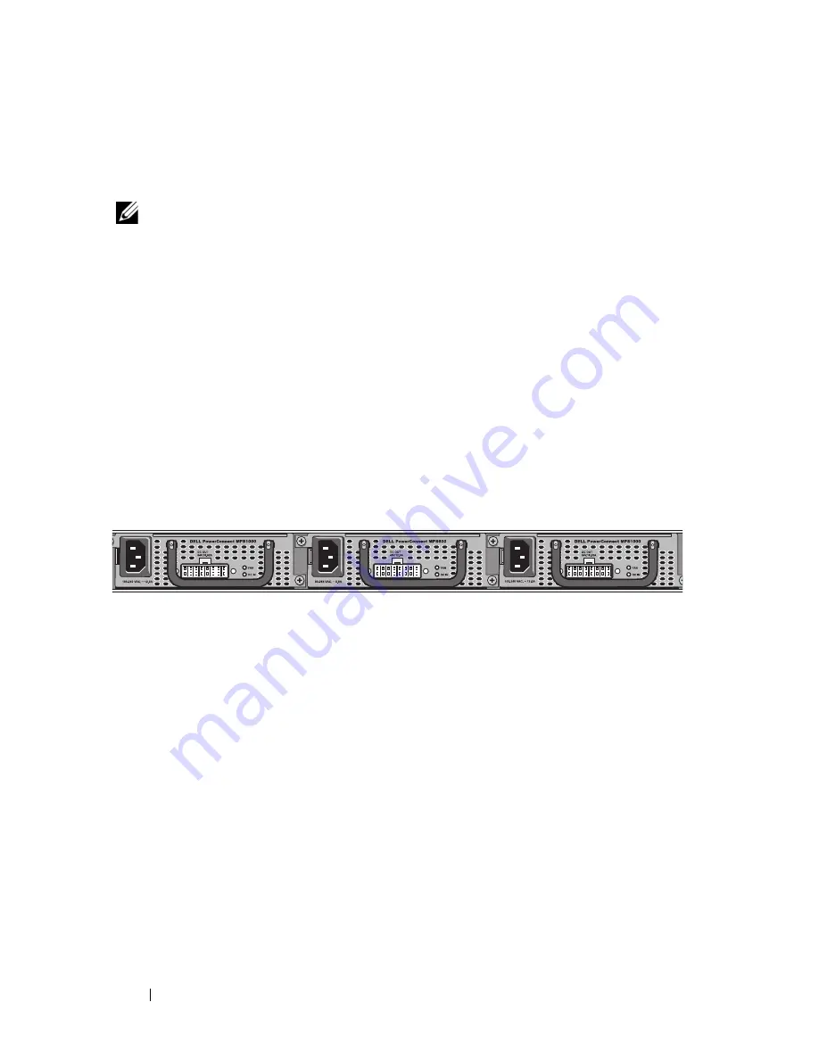 Dell PowerConnect MPS 1U Shelf Скачать руководство пользователя страница 10