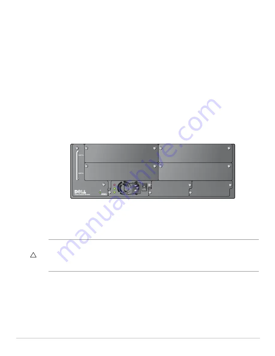 Dell PowerConnect W-6000M3 Installation Manual Download Page 17