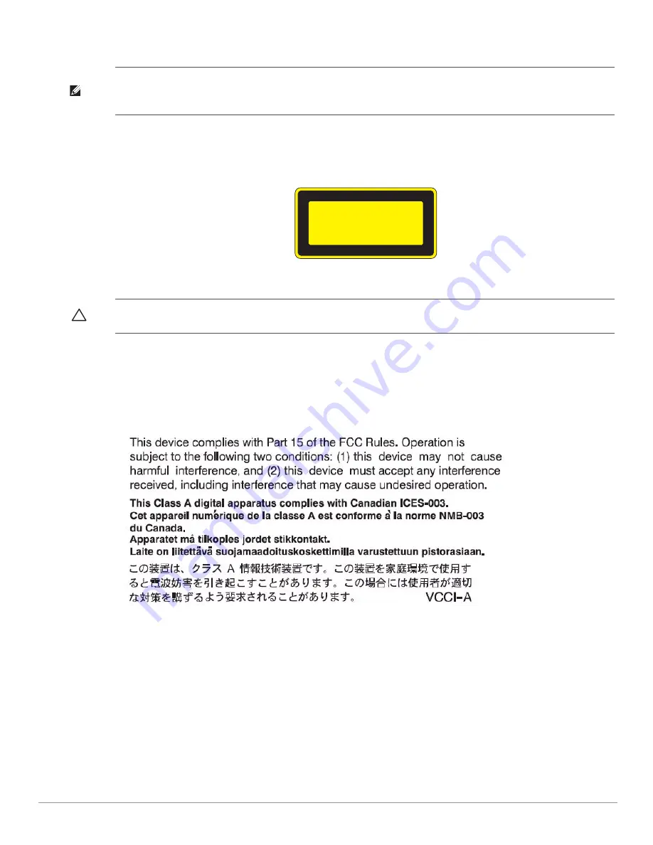 Dell PowerConnect W-6000M3 Installation Manual Download Page 21