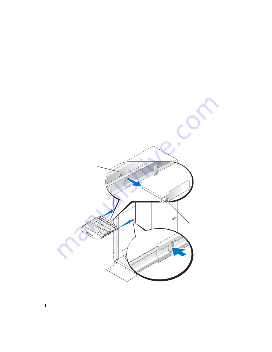 Dell PowerEdge 1-U Keyboard Tray Installation Manual Download Page 66