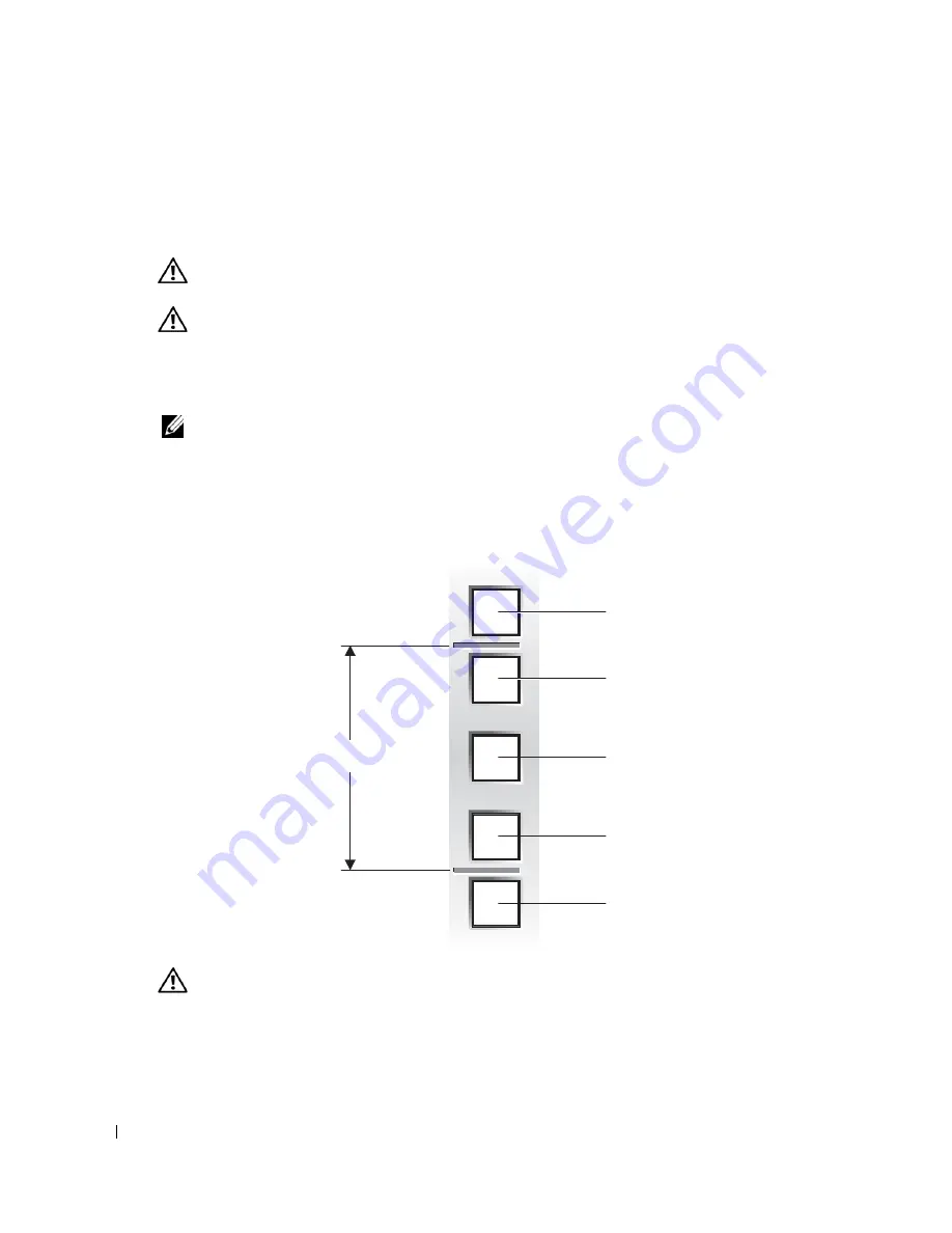 Dell PowerEdge 1800 Hardware Installation Manual Download Page 100