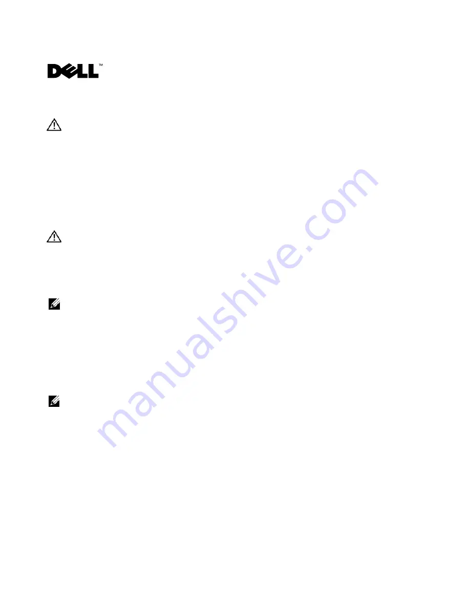 Dell POWEREDGE 1900 Installation Manual Download Page 7