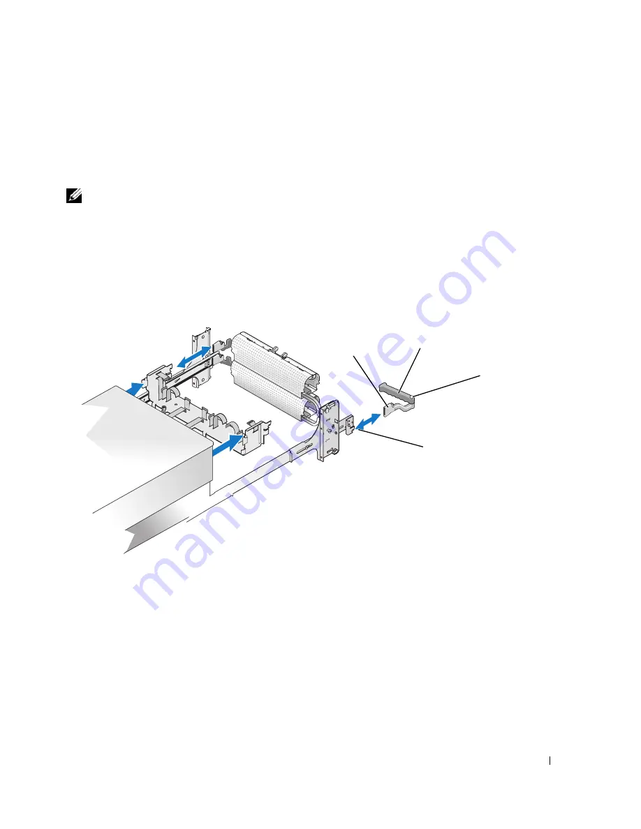 Dell PowerEdge 2900 Installation Manual Download Page 43