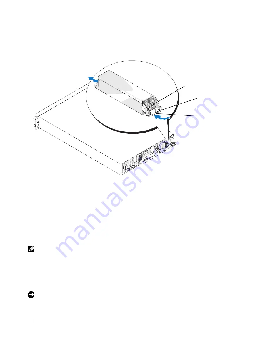 Dell PowerEdge 2970 Hardware Owner'S Manual Download Page 62