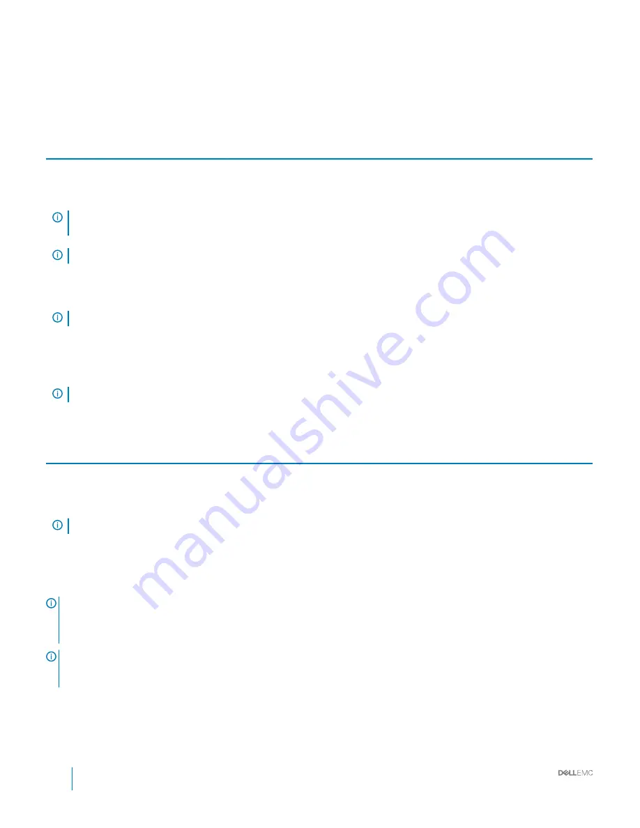 Dell PowerEdge C6400 Installation And Service Manual Download Page 22