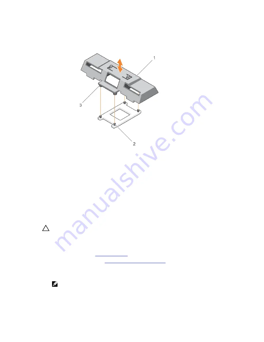 Dell PowerEdge M830 Owner'S Manual Download Page 46