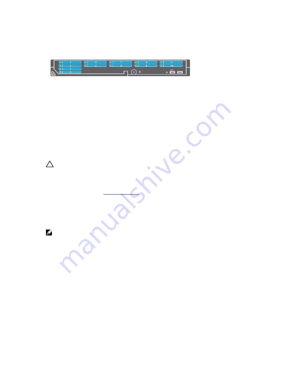 Dell PowerEdge M830 Owner'S Manual Download Page 80