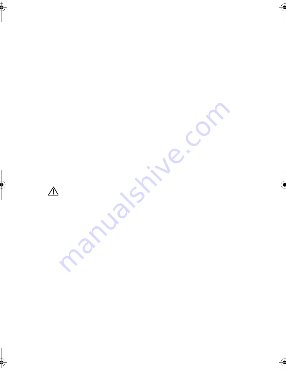 Dell PowerEdge R410 Hardware Owner'S Manual Download Page 109