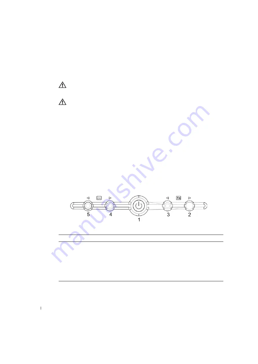 Dell PowerEdge Rack Console 15FP User Manual Download Page 86