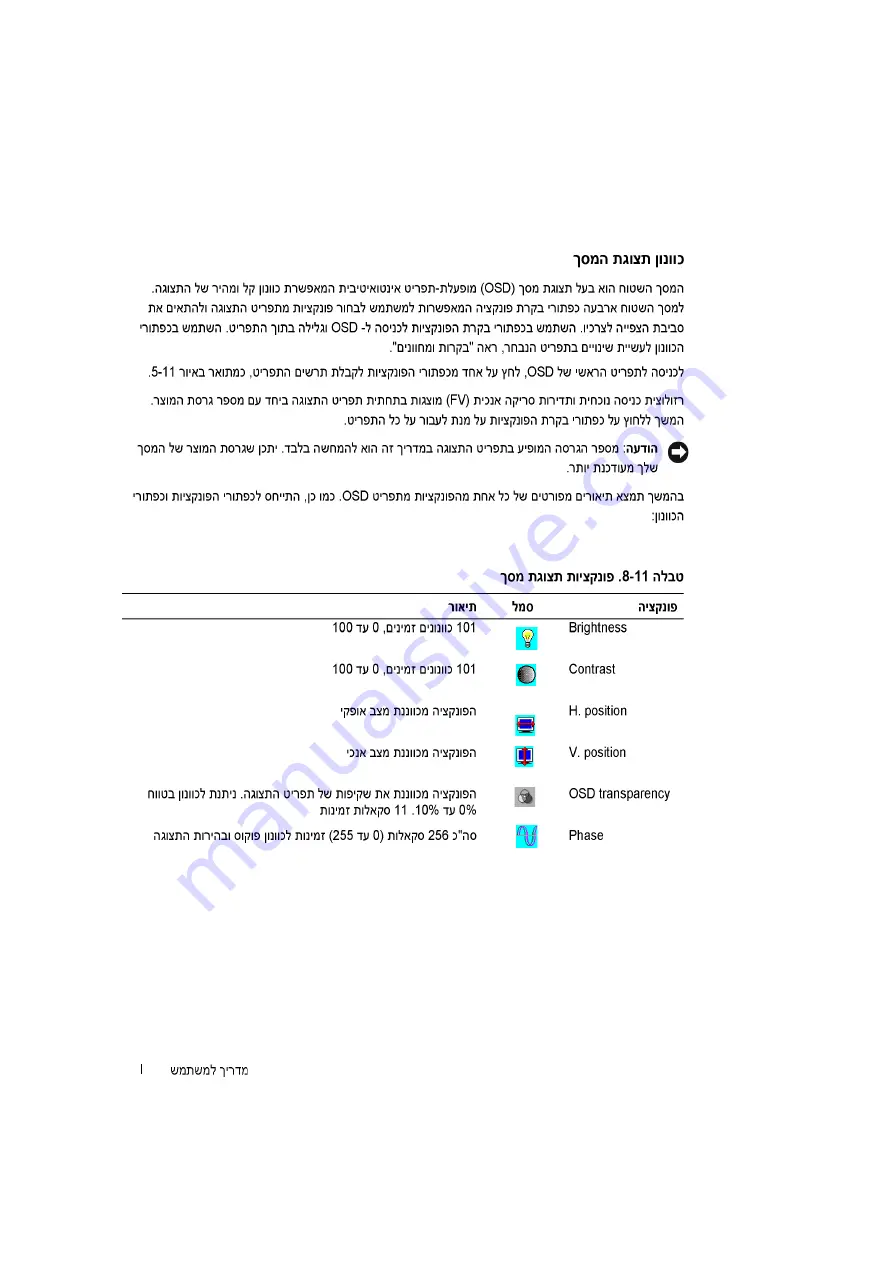 Dell PowerEdge Rack Console 15FP User Manual Download Page 252