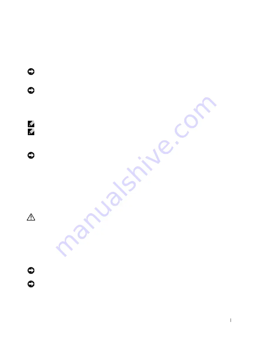 Dell PowerEdge Hardware Installation Manual Download Page 43