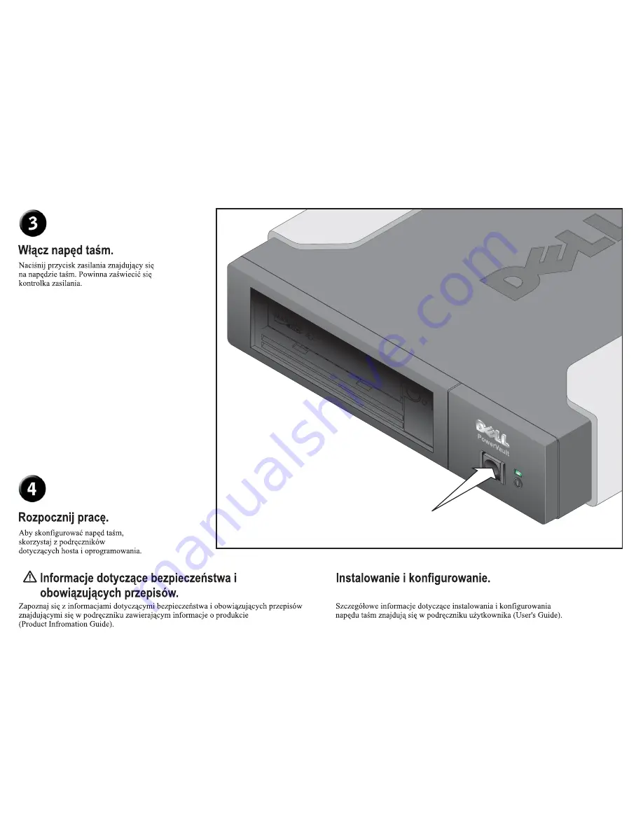 Dell PowerVault LTO4-120HH Getting Started Manual Download Page 15