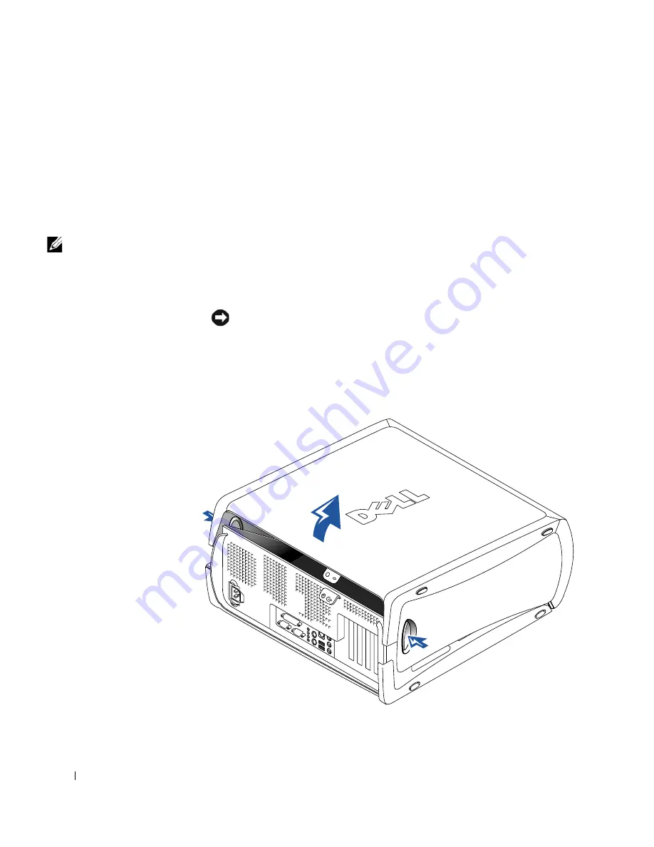 Dell Precision 2G110 Setup And Quick Reference Manual Download Page 80