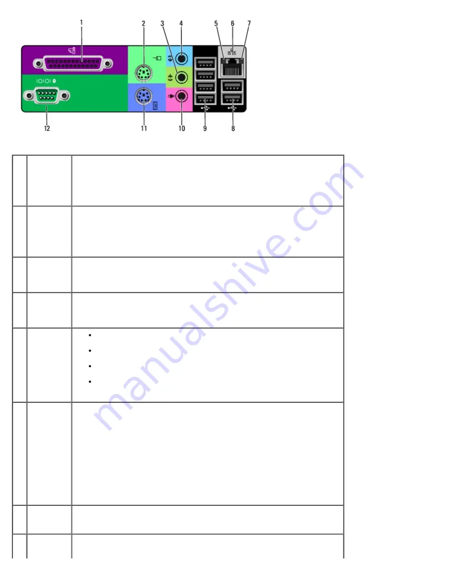 Dell Precision 370 DHM User'S & Service Manual Download Page 20