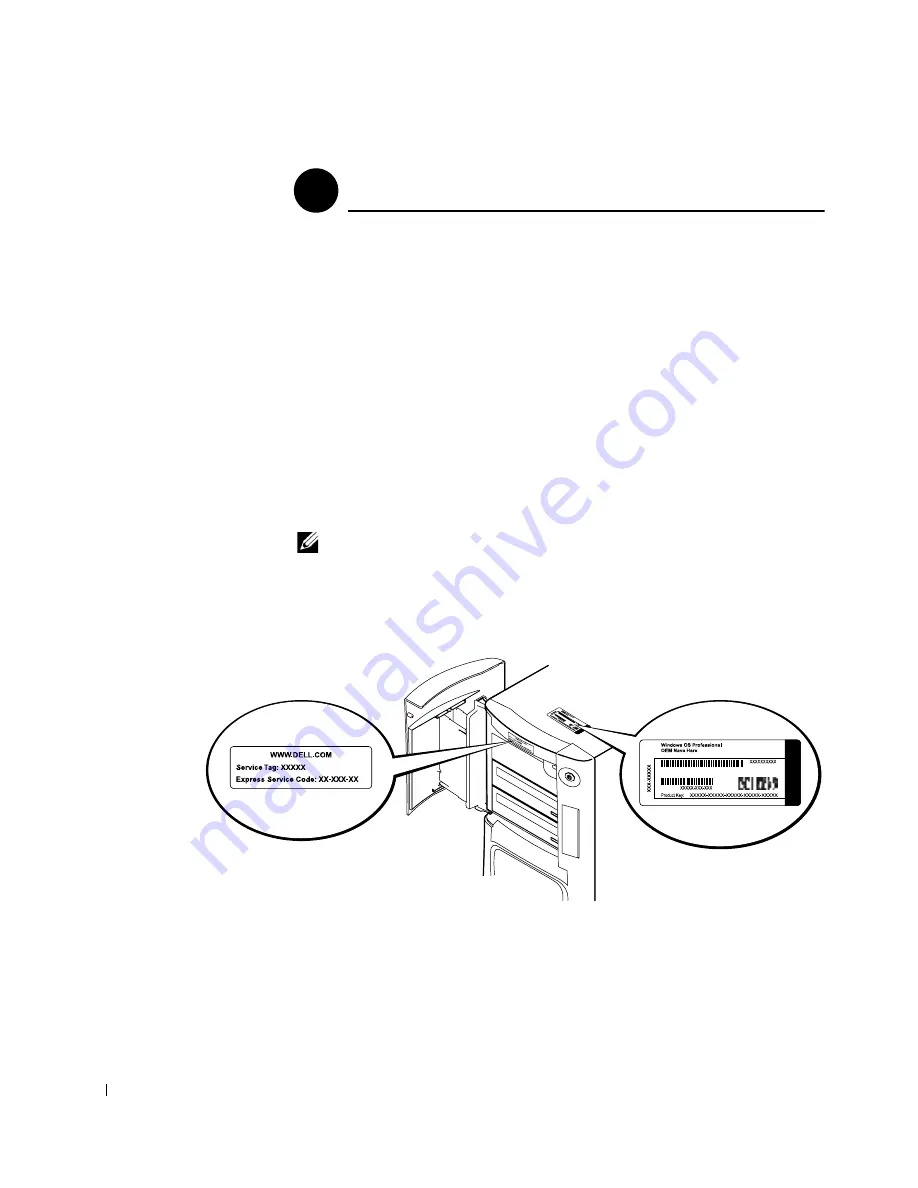 Dell Precision 533CX Setup And Quick Reference Manual Download Page 16