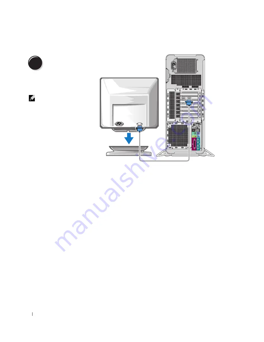 Dell Precision D490 Quick Reference Manual Download Page 10