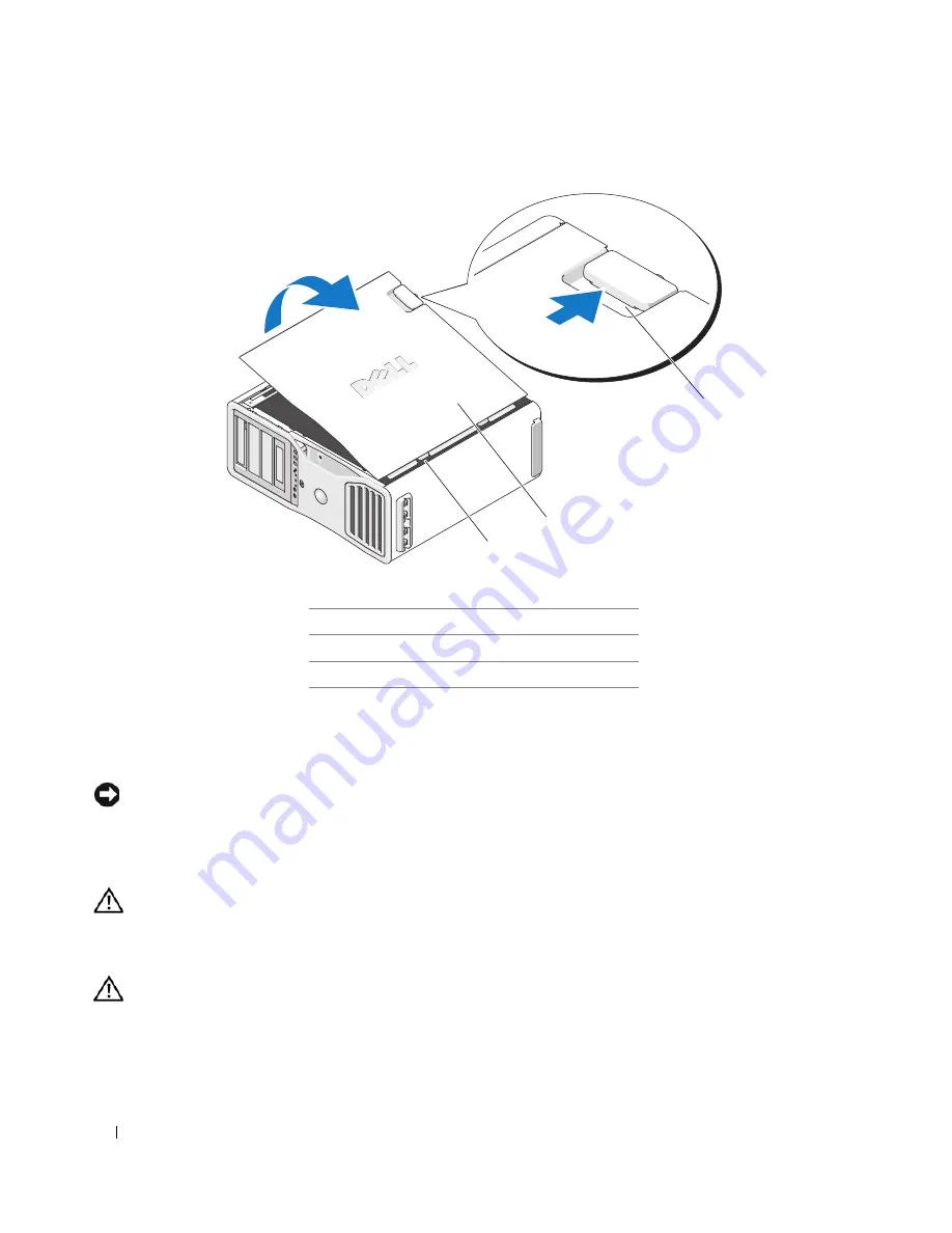 Dell Precision D490 Quick Reference Manual Download Page 26