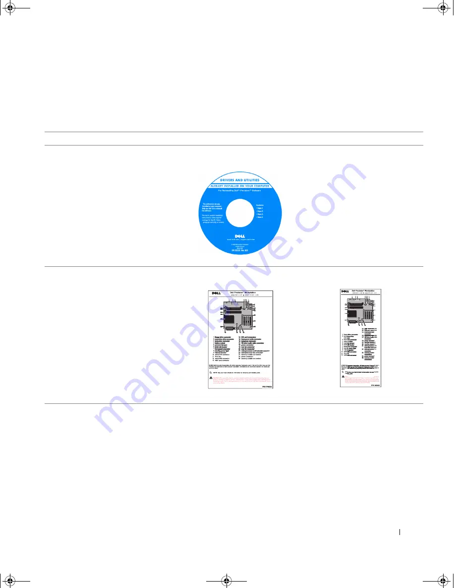 Dell Precision G0427 Setup And Quick Reference Manual Download Page 5