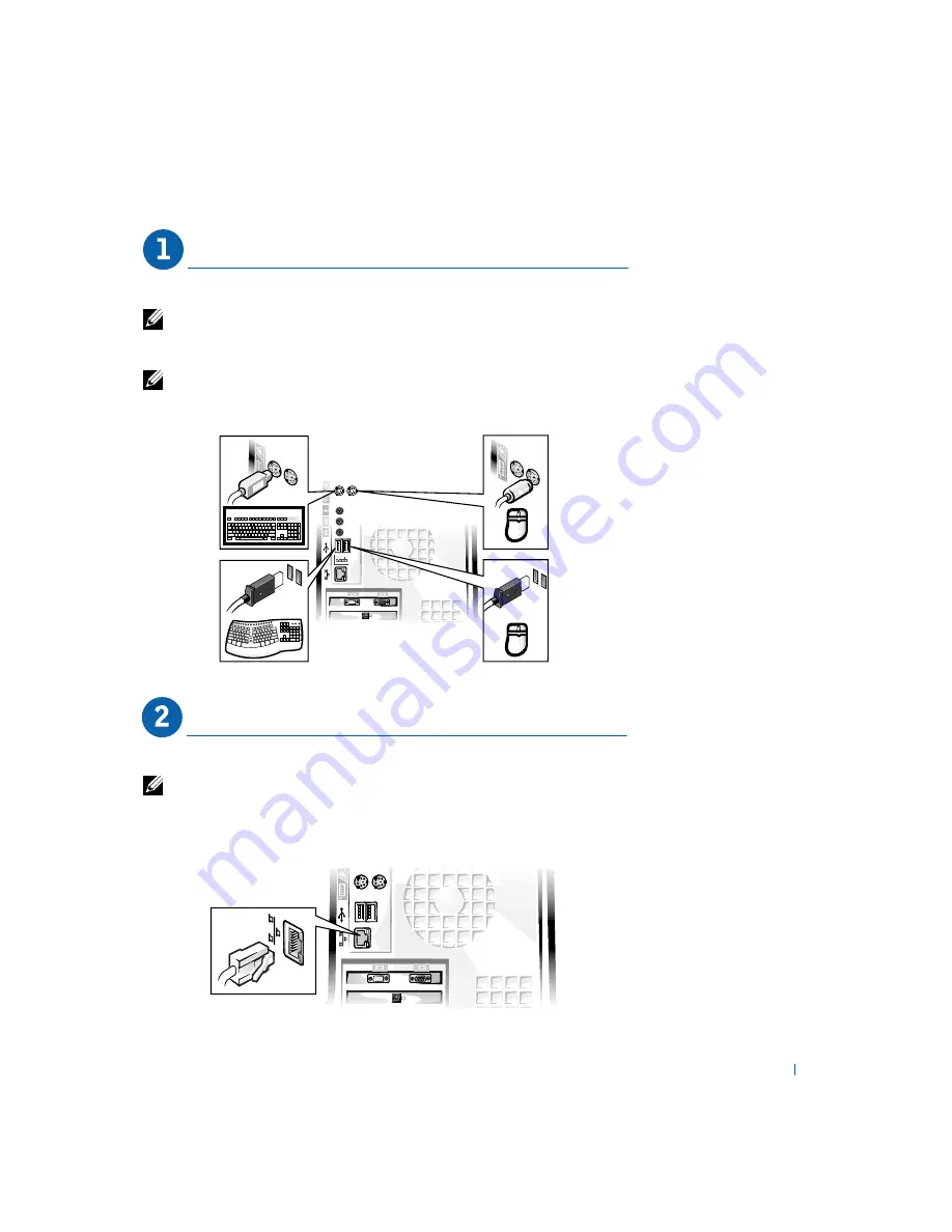 Dell Precision WorkStation 420 Setup And Quick Reference Manual Download Page 9