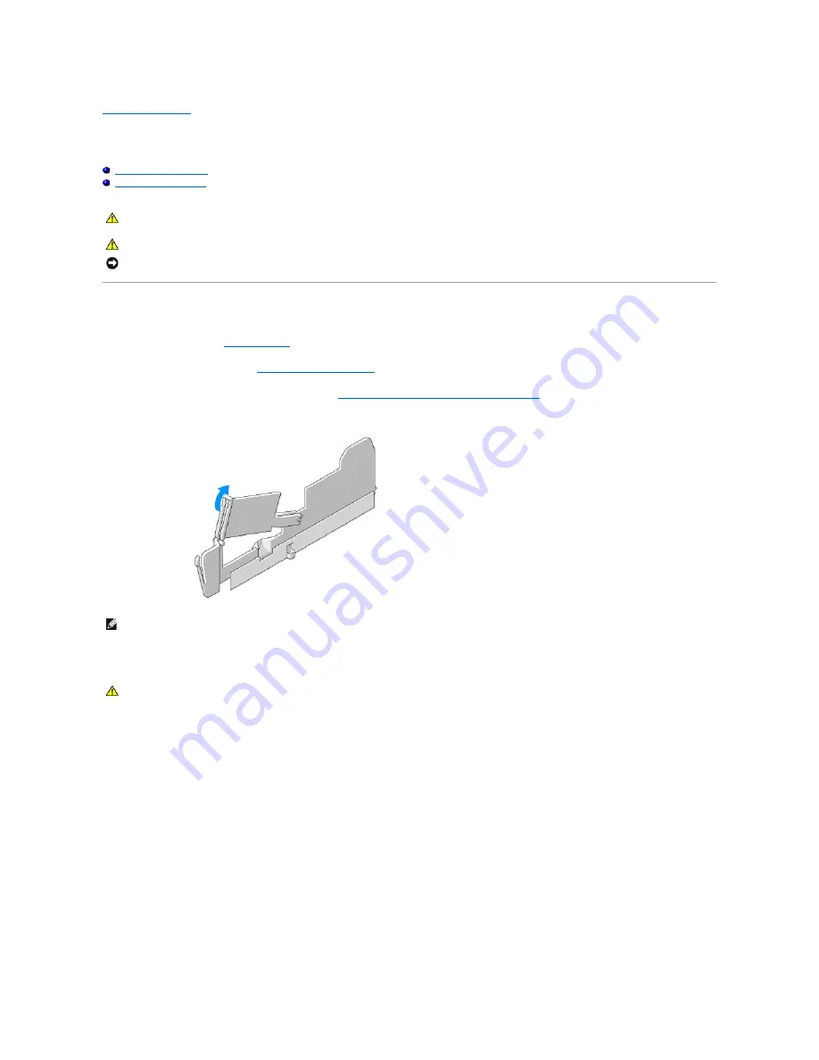 Dell Precision Workstation 490 User Manual Download Page 45