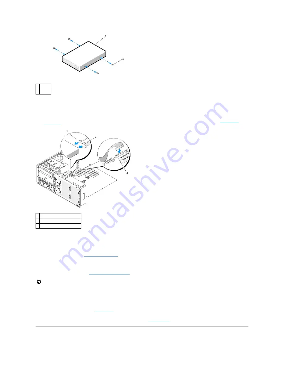 Dell Precision Workstation 490 User Manual Download Page 74