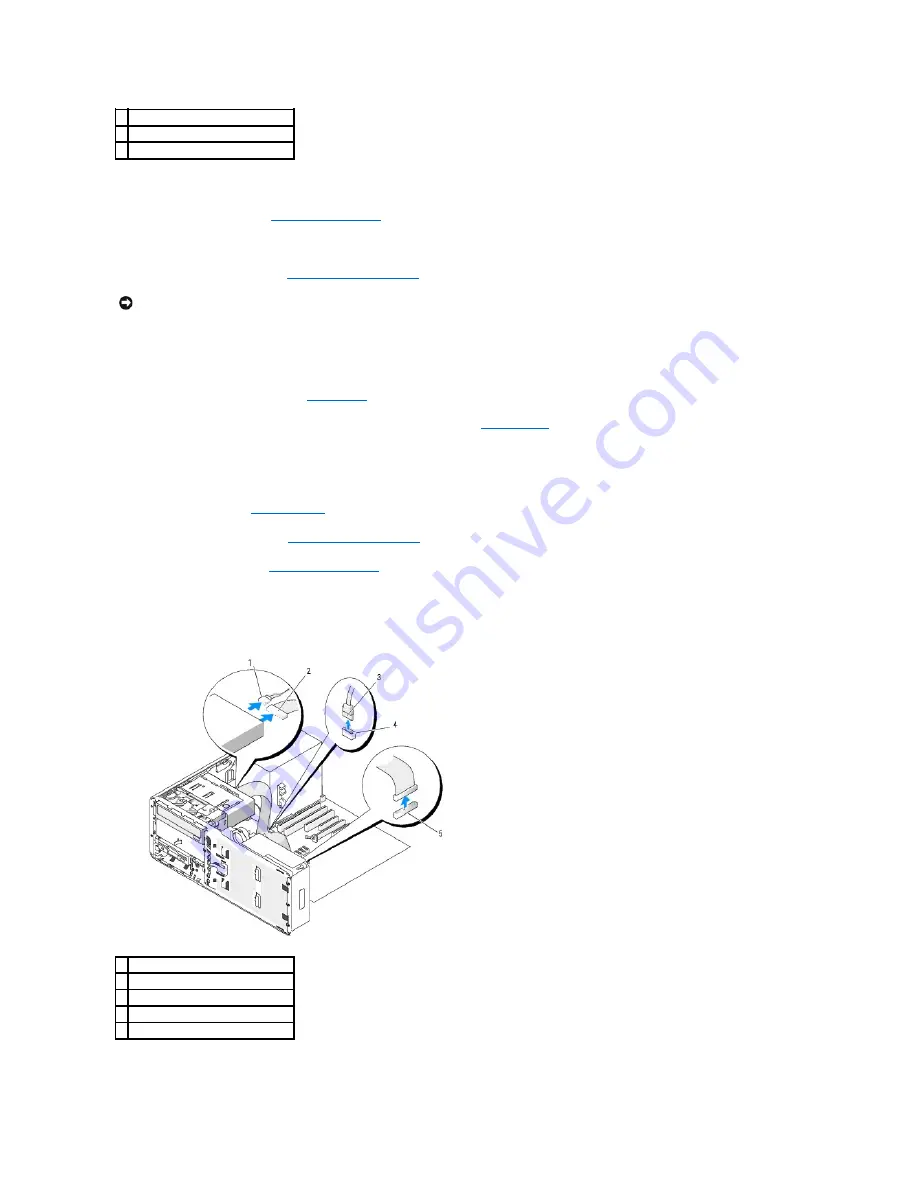 Dell Precision Workstation 490 User Manual Download Page 85