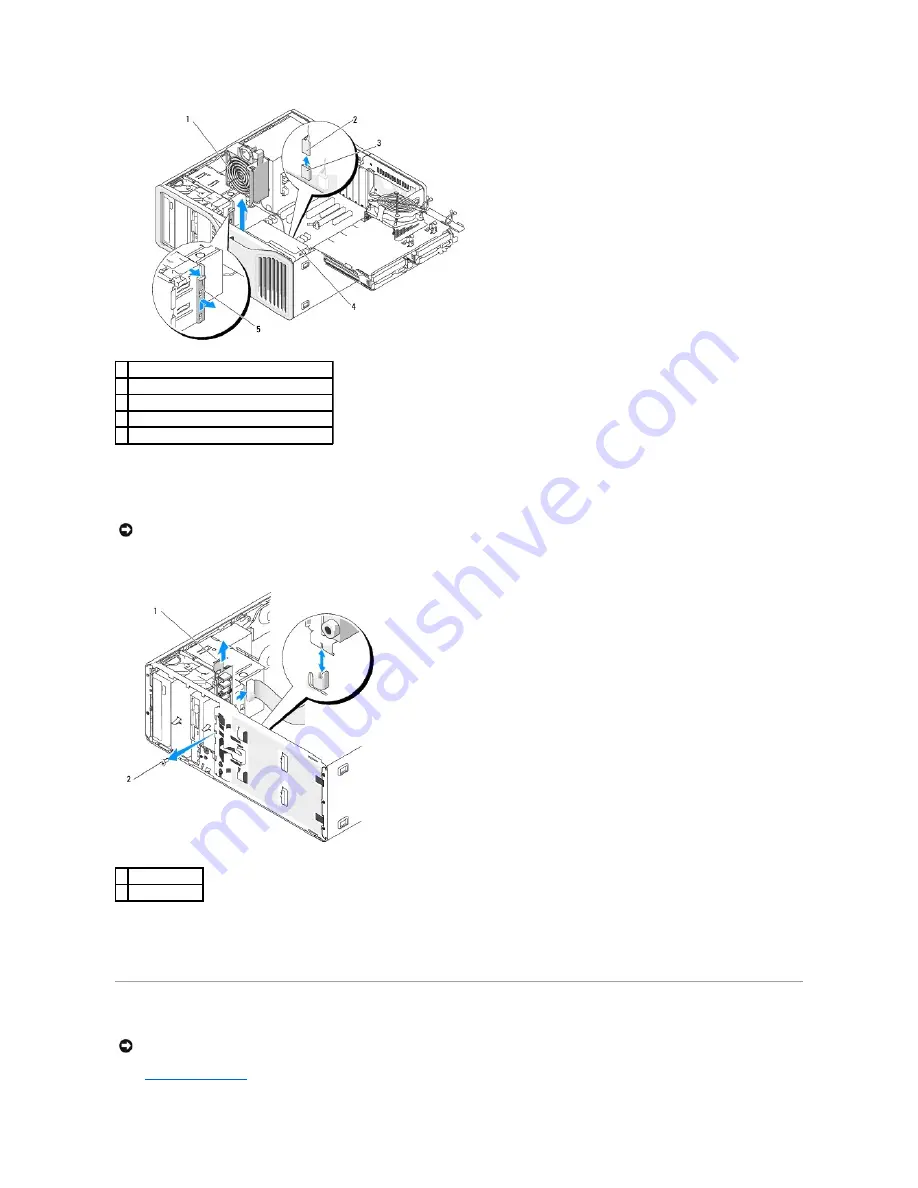 Dell Precision Workstation 490 User Manual Download Page 116