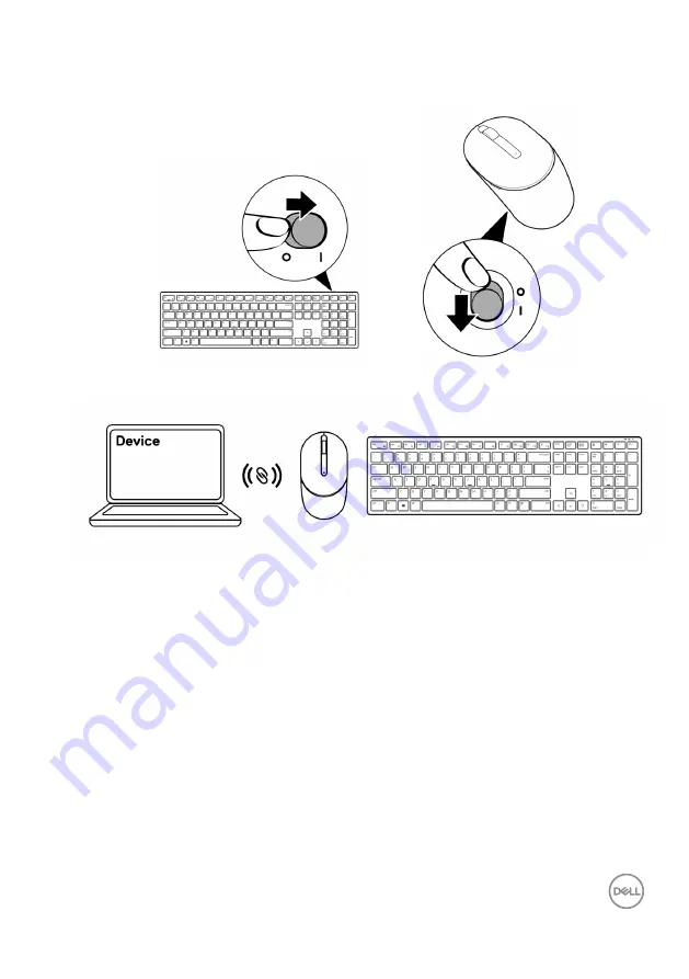 Dell Pro Wireless KM5221W User Manual Download Page 15