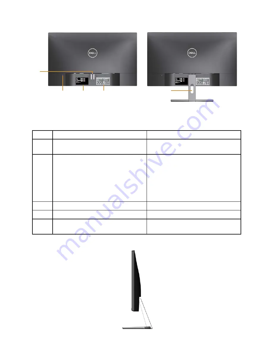 Dell S2319H User Manual Download Page 8