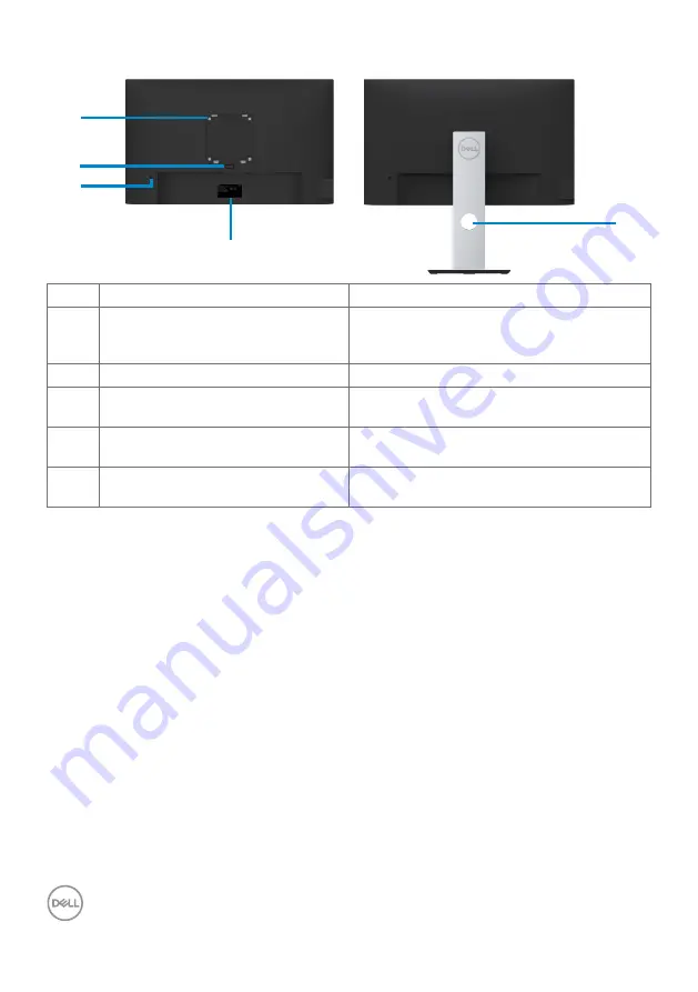 Dell S2319HS Скачать руководство пользователя страница 8