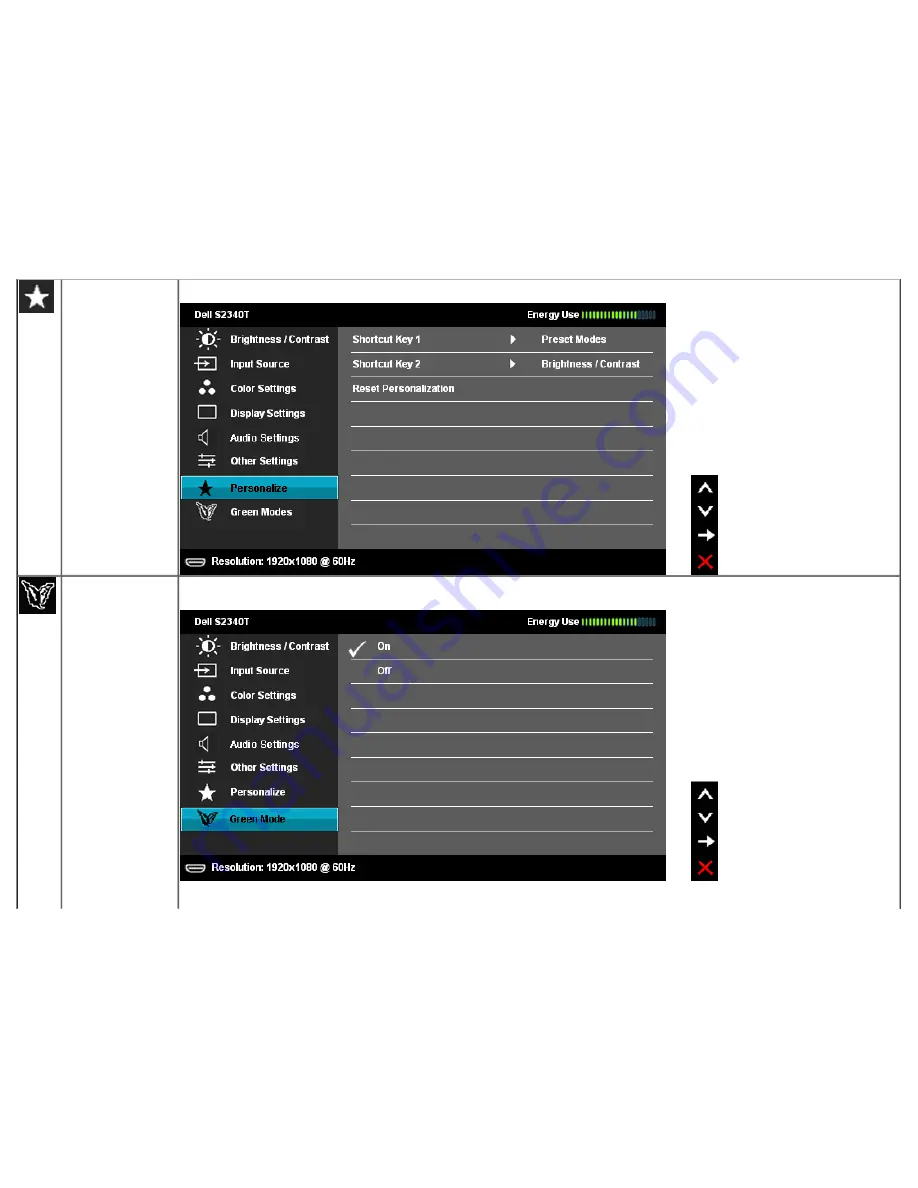 Dell S2340T Touch User Manual Download Page 35