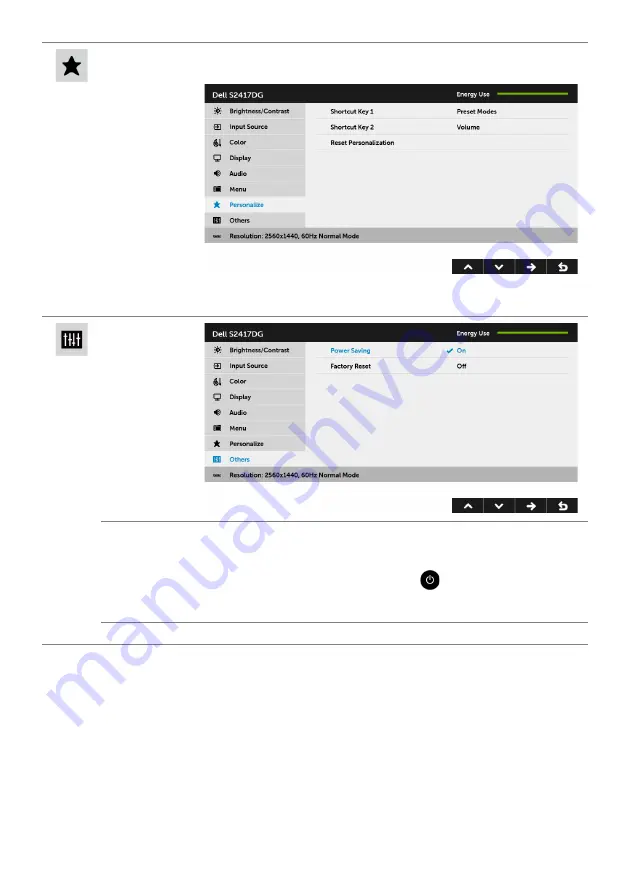 Dell S2417DG Скачать руководство пользователя страница 34