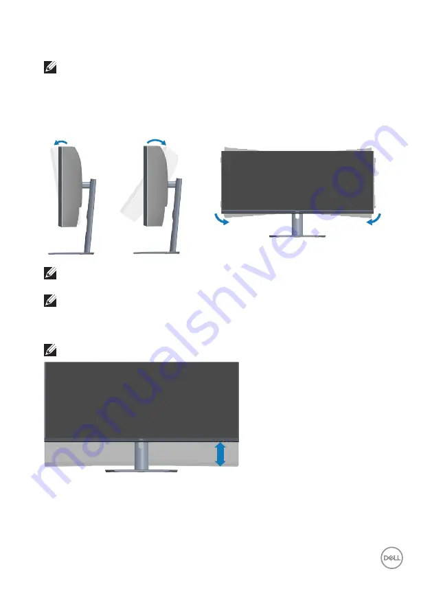 Dell S3423DWC Скачать руководство пользователя страница 57