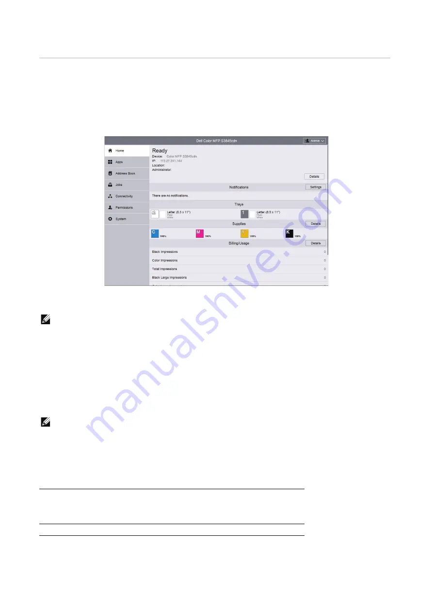 Dell S3845cdn User Manual Download Page 120