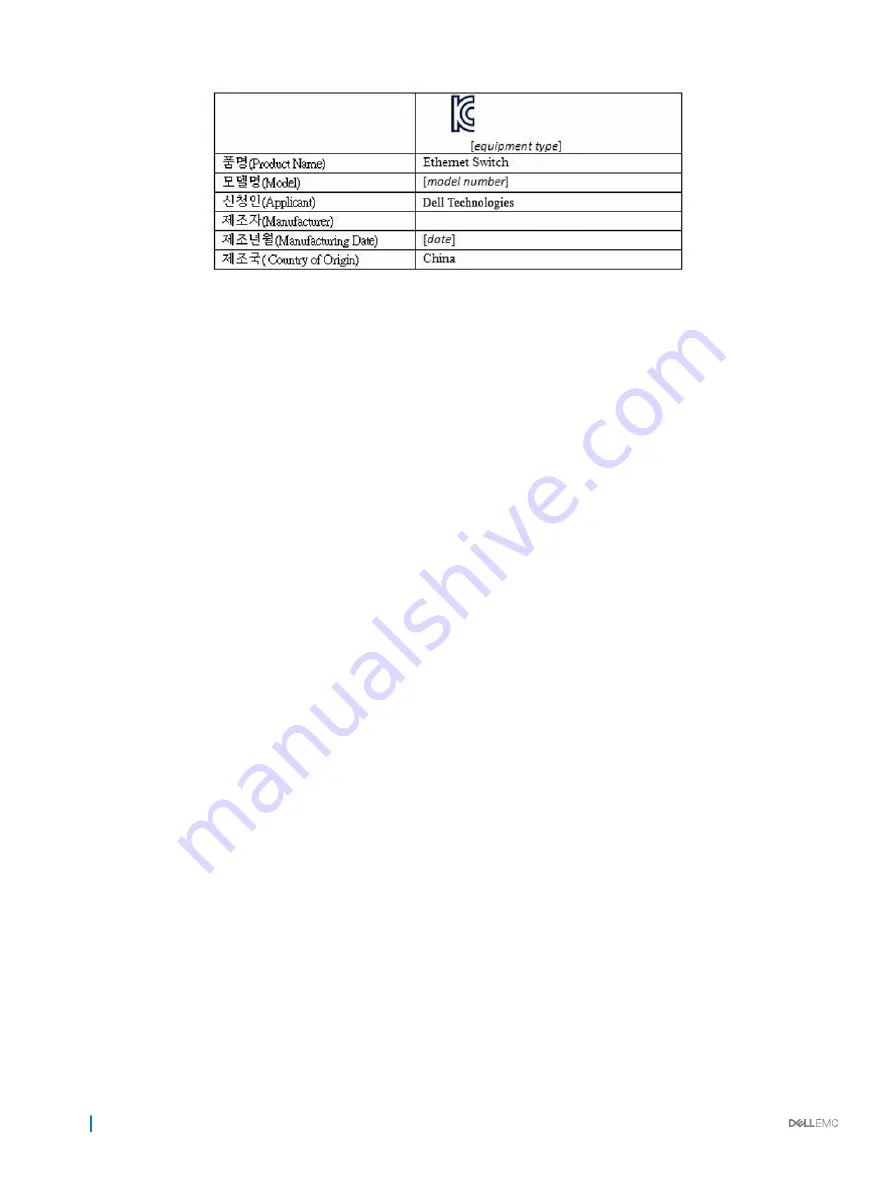 Dell S4100-ON Series Installation Manual Download Page 46